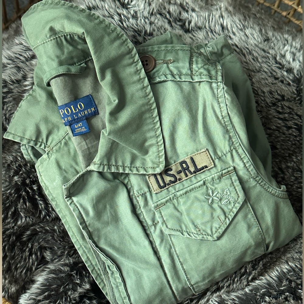 Ralph Lauren girls jacket. 4/4T